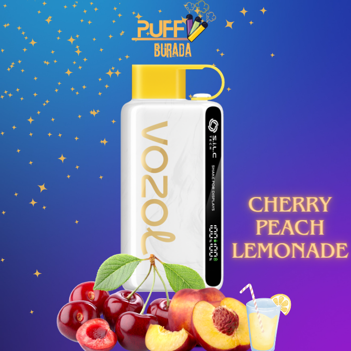 vozol 12000 cherry peach lemonade