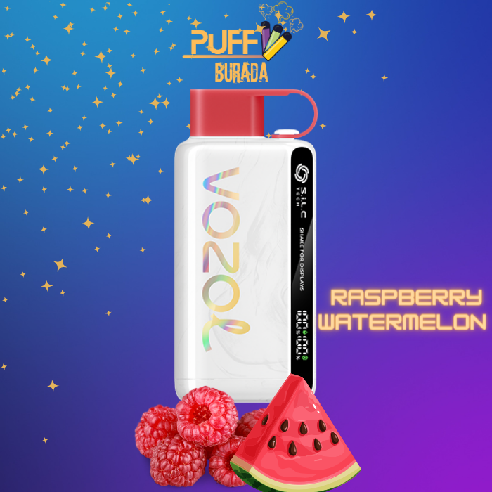 vozol star 12000 puff raspberry watermelon